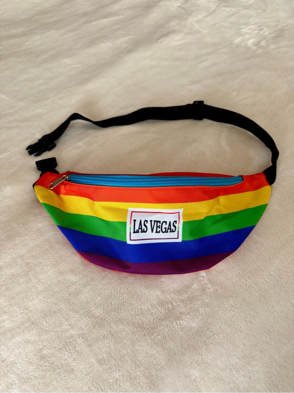 Rainbow Stripe Fanny Pack